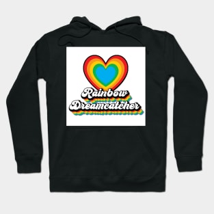 Rainbow Dreamcatcher Heart Hoodie